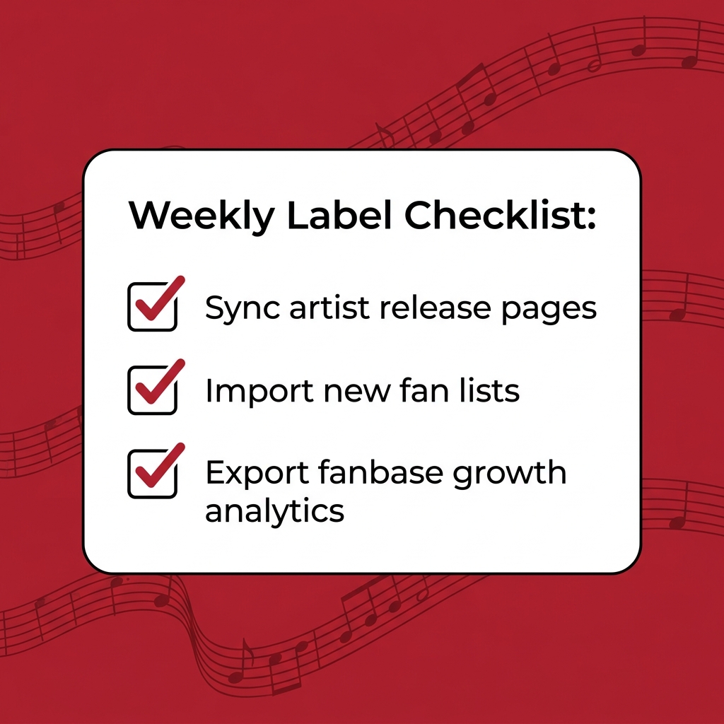Label Release Action Matrix